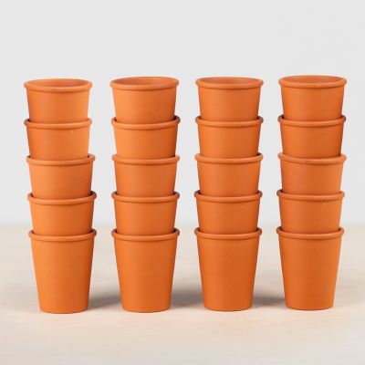 P6 terracotta potje-20x