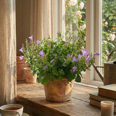 Campanula portenschlagiana ambella pink tuinplant