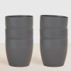 bio based plantenpot antraciet