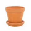 Terracotta pot oranje