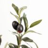 kunstplant olijfboom close-up