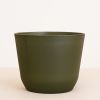 plantenpot mat groen
