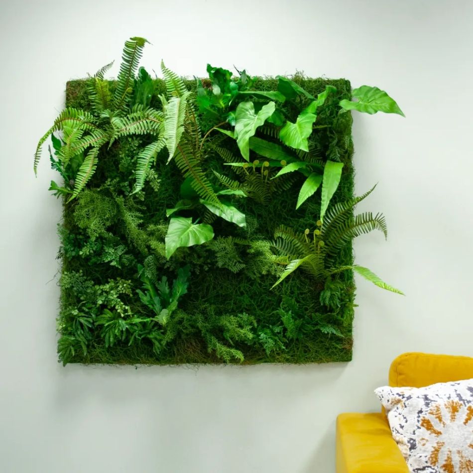 kunstplanten wand