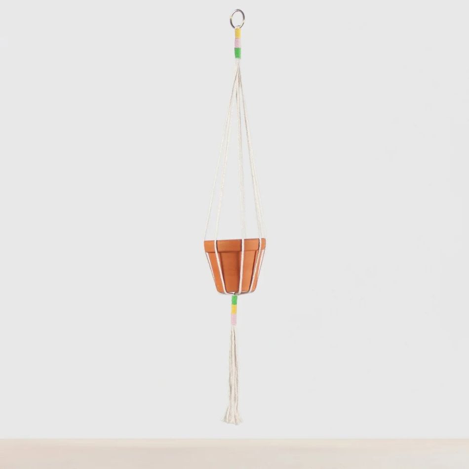 macrame geel