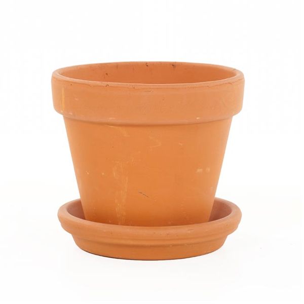 Terracotta pot oranje