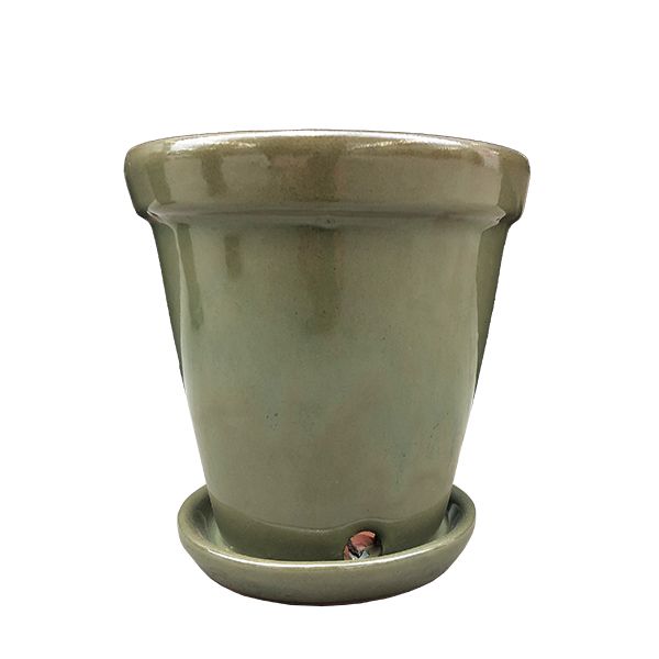 geglazuurde pot
