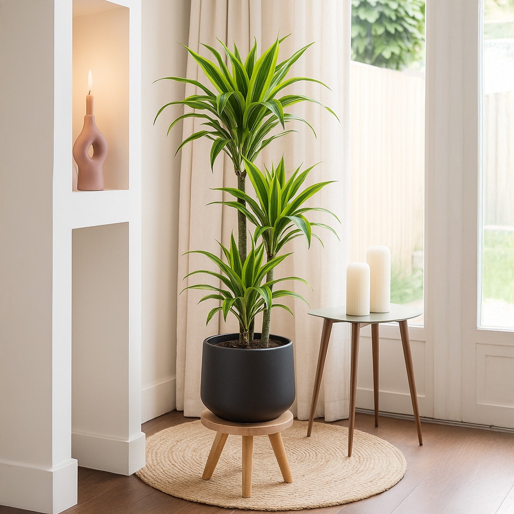 Dracaena &apos;Lemon Lime&apos; (Drakenbloedboom) - P 21 cm