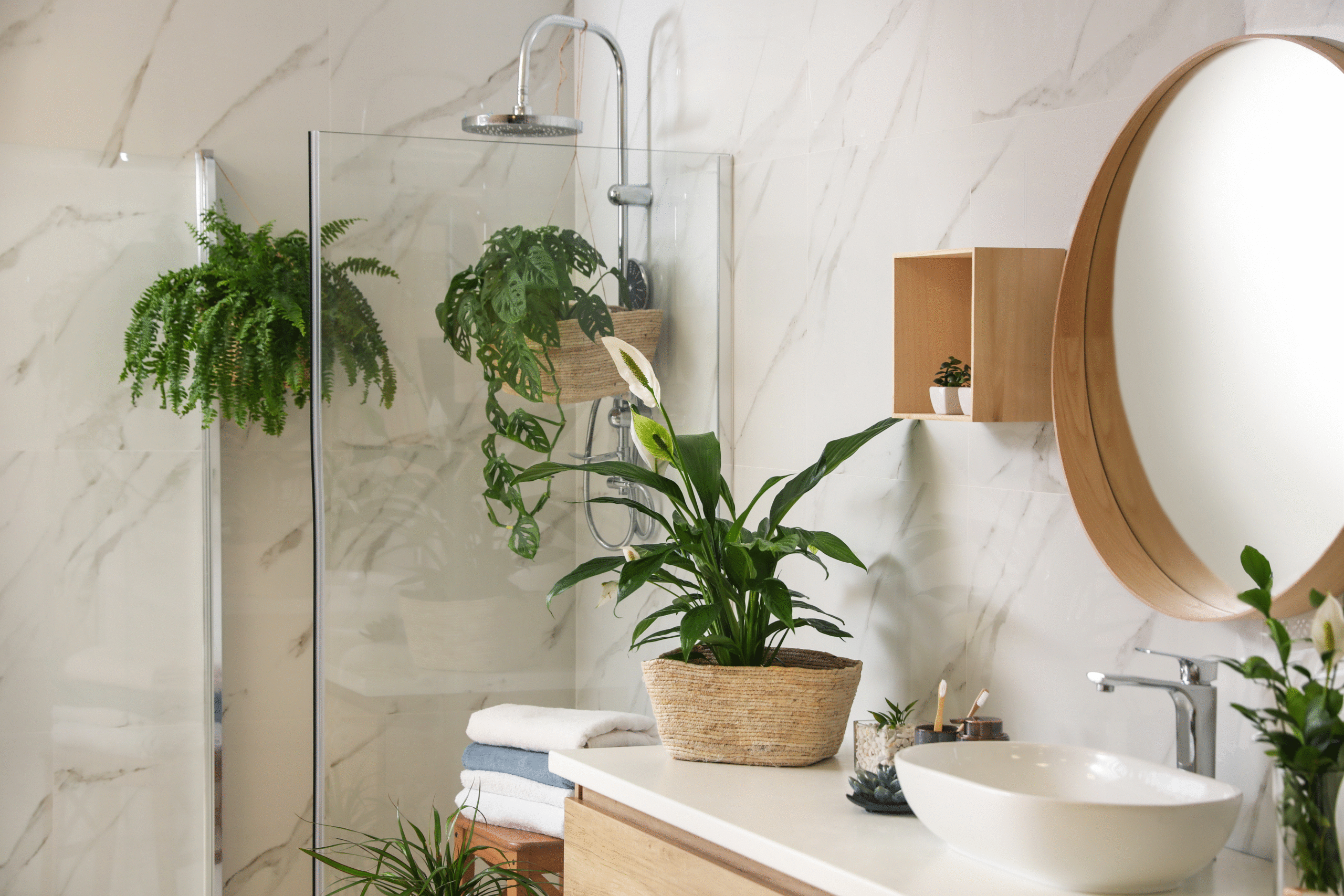 badkamer planten