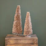 Gouden Kerstbomen Duo