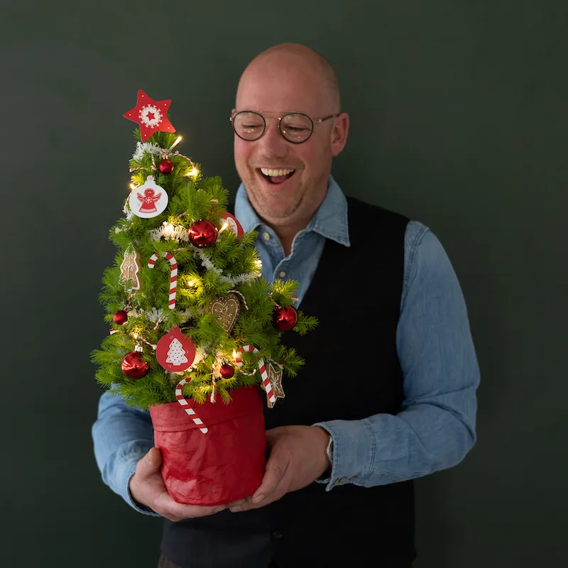 Kerstboom Jingle Red - DIY