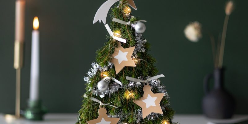 Kerstboom Sparkle
Brievenbusboompje - DIY